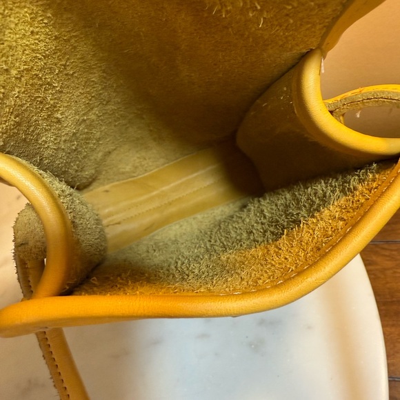 COACH vintage Yellow SCOOTER bag🔥beaut w tag - Picture 12 of 13